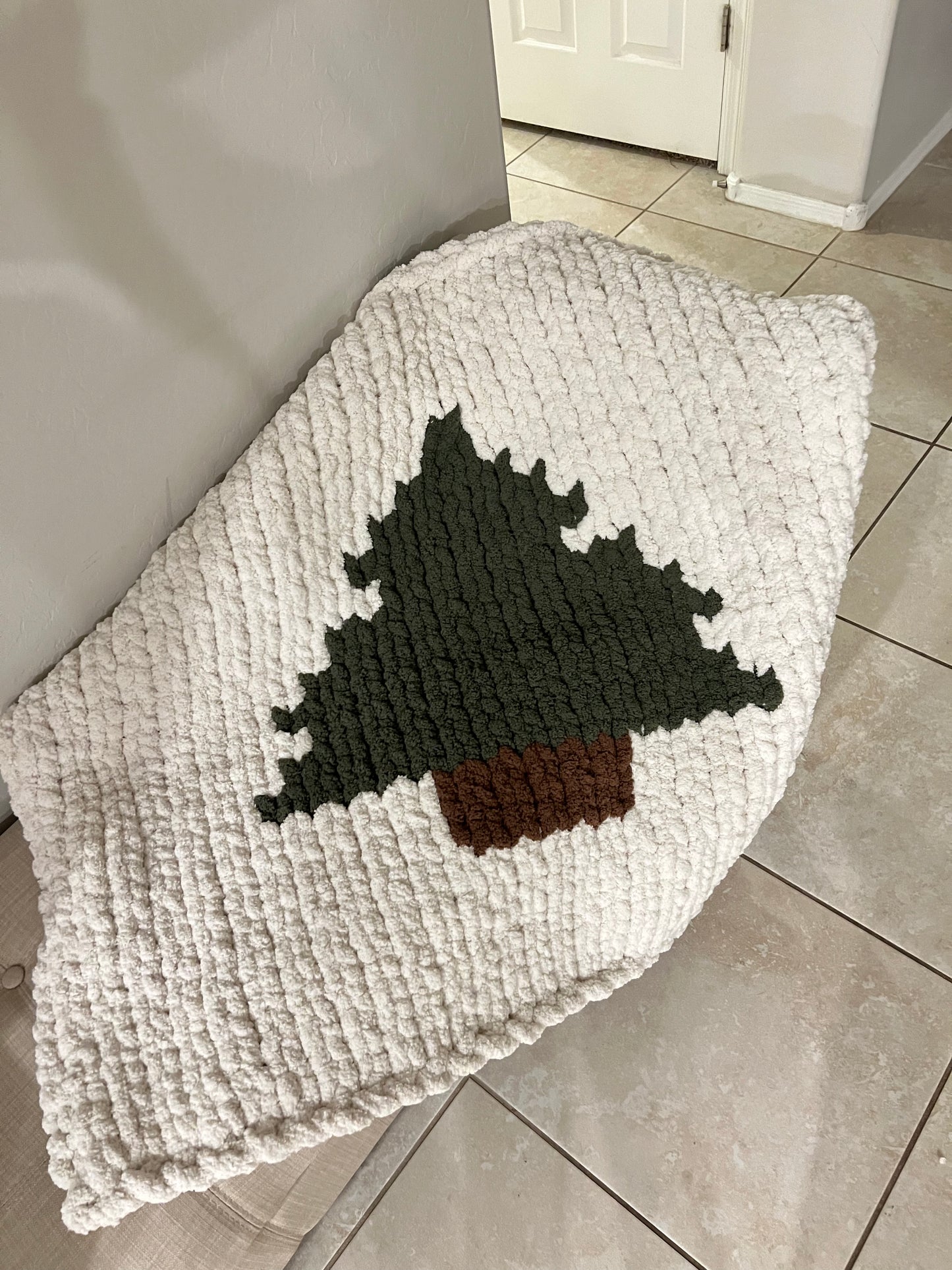 Christmas Tree Blanket