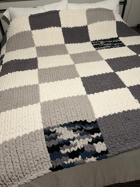 Checkered Speckled Blanket