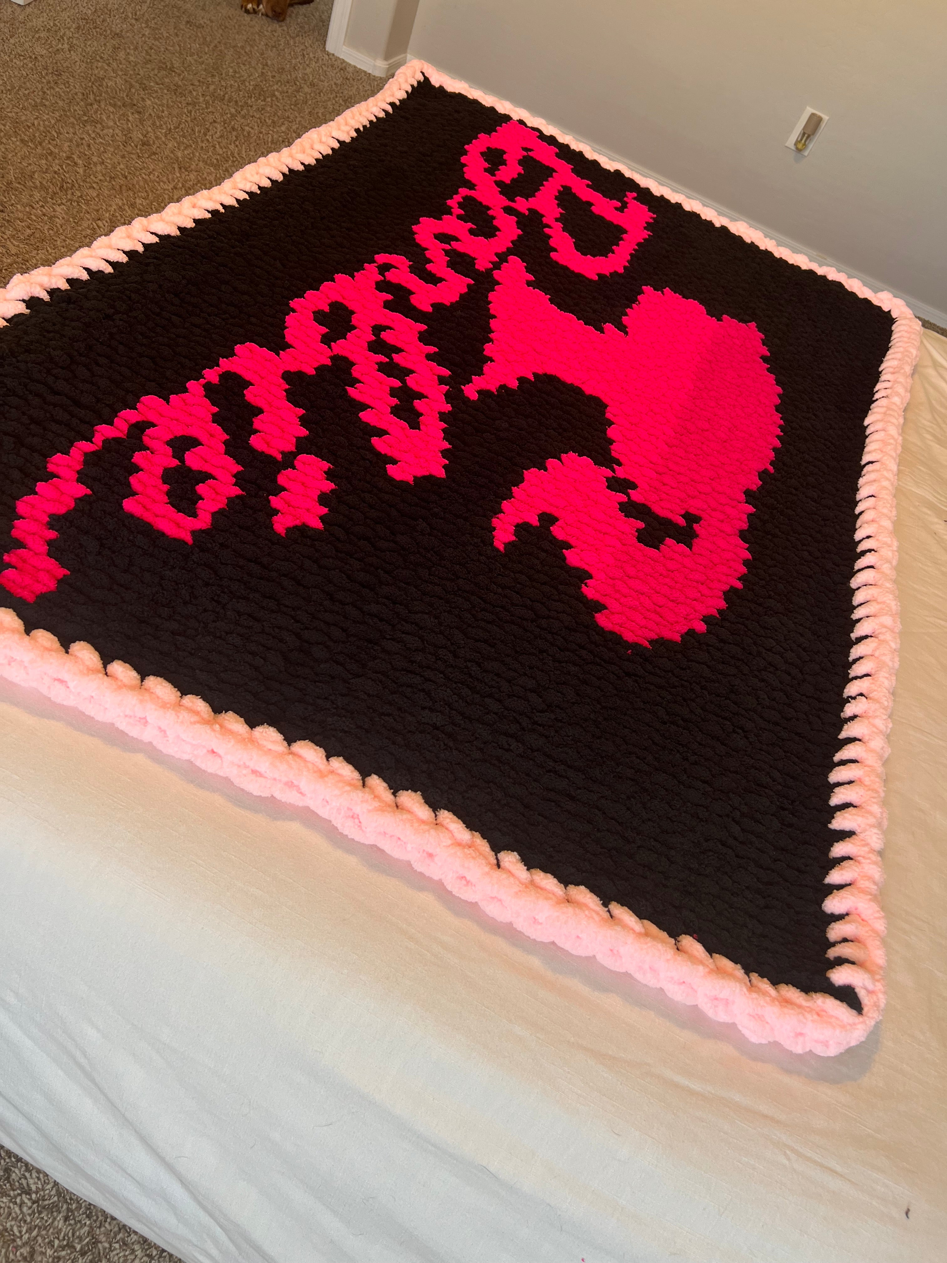 Black barbie blanket sale