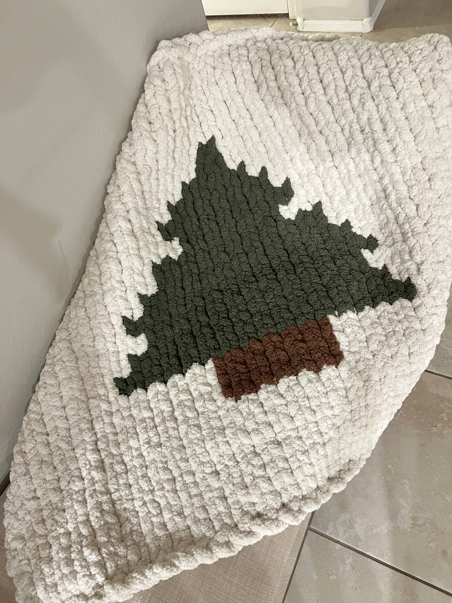 Christmas Tree Blanket