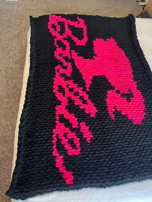 Black Barbie Blanket