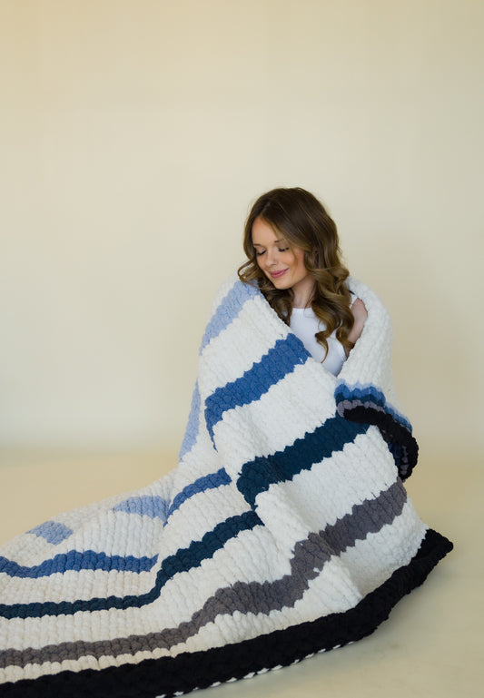 Blueberry Cream Blanket