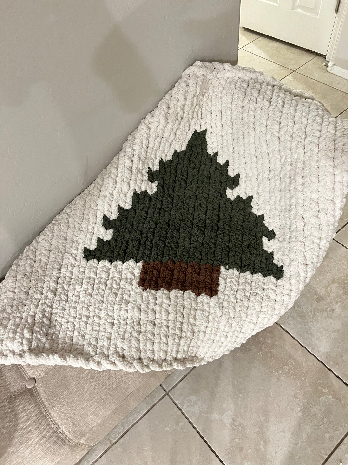 Christmas Tree Blanket