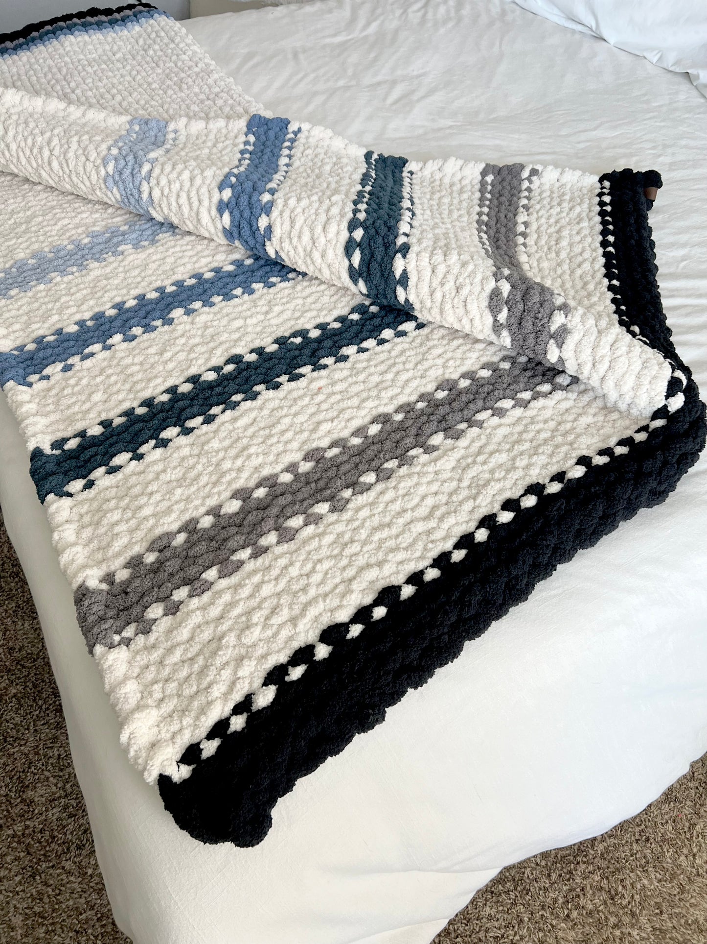 Blueberry Cream Blanket