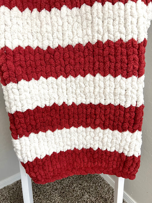 Candy Cane Blanket