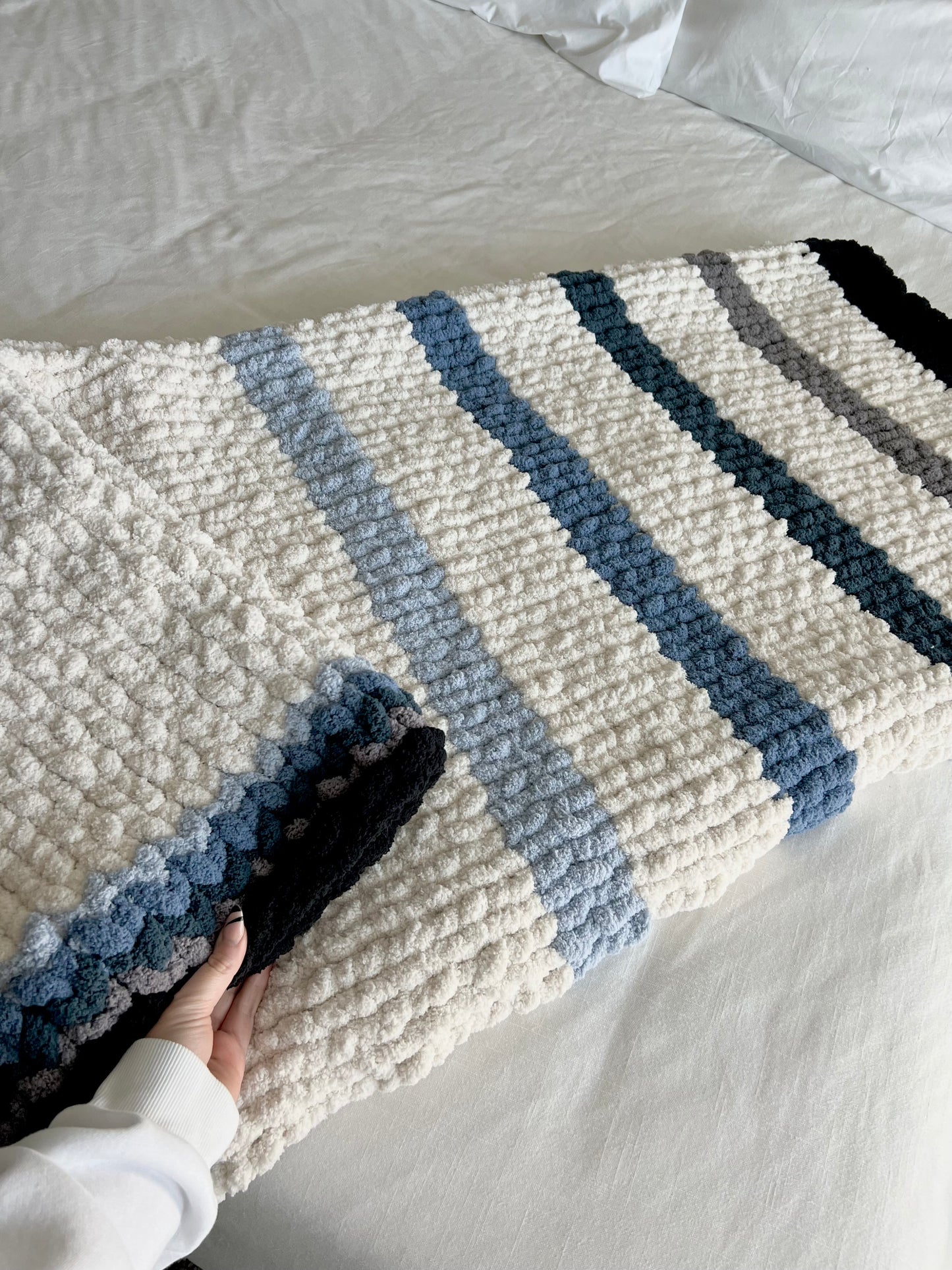 Blueberry Cream Blanket