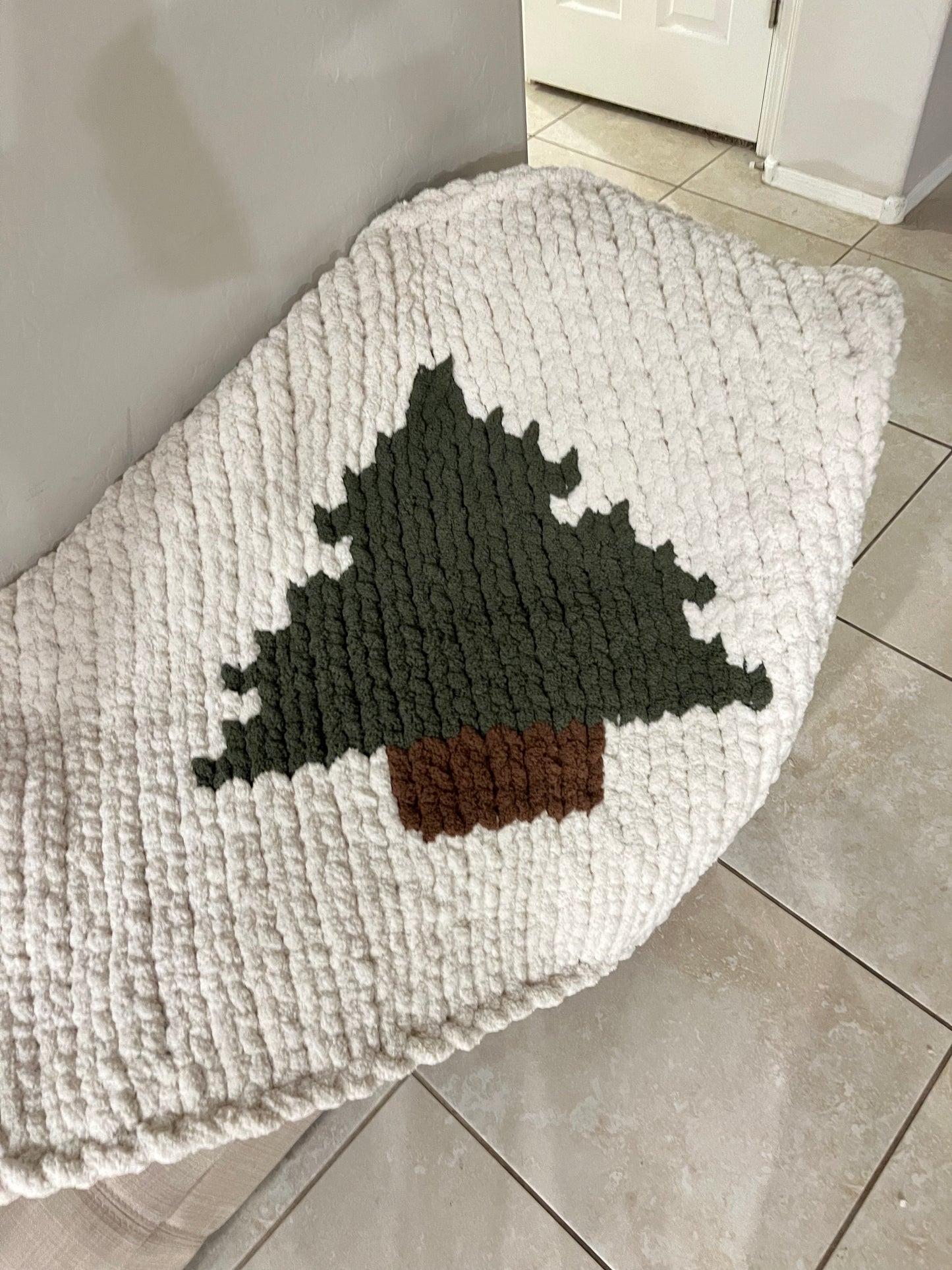 Christmas Tree Blanket